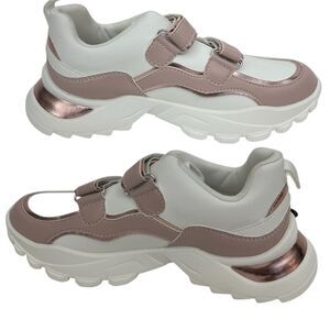 Aerosoles Girls Cally Sneaker - White, Size 4 Big Kid,